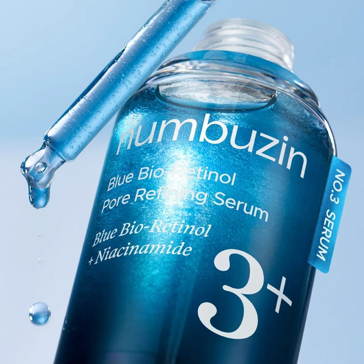 سرم جمعکننده منافذ نامبوزین شماره 3 حاوی Blue Bio-Retinol و نیاسینامید