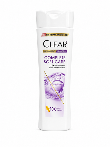 شامپو ضد شوره کلیر مدل Complete Soft Care حجم ۳۰۰ میلیلیتر
