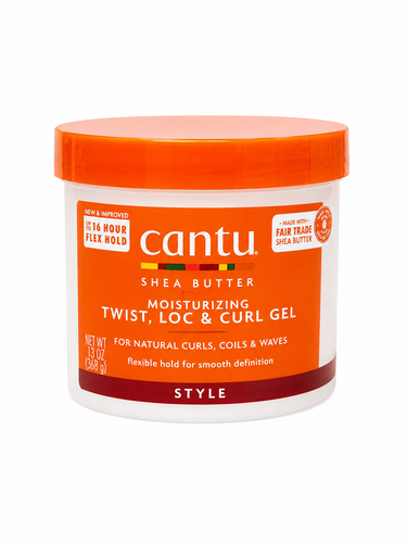 ژل حالتدهنده و آبرسان موهای فر کانتو شی باتر مدل Moisturizing Twist, Loc & Curl Gel حجم ۳۶۸ گرم