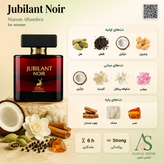 ادو پرفیوم زنانه Maison Alhambra Jubilant Noir حجم 100 میلیلیتر