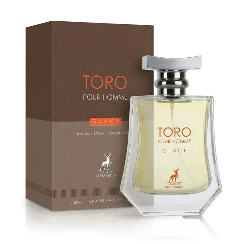 ادو پرفیوم مردانه Maison Alhambra Toro Pour Homme Glace حجم 100 میلی‌لیتر