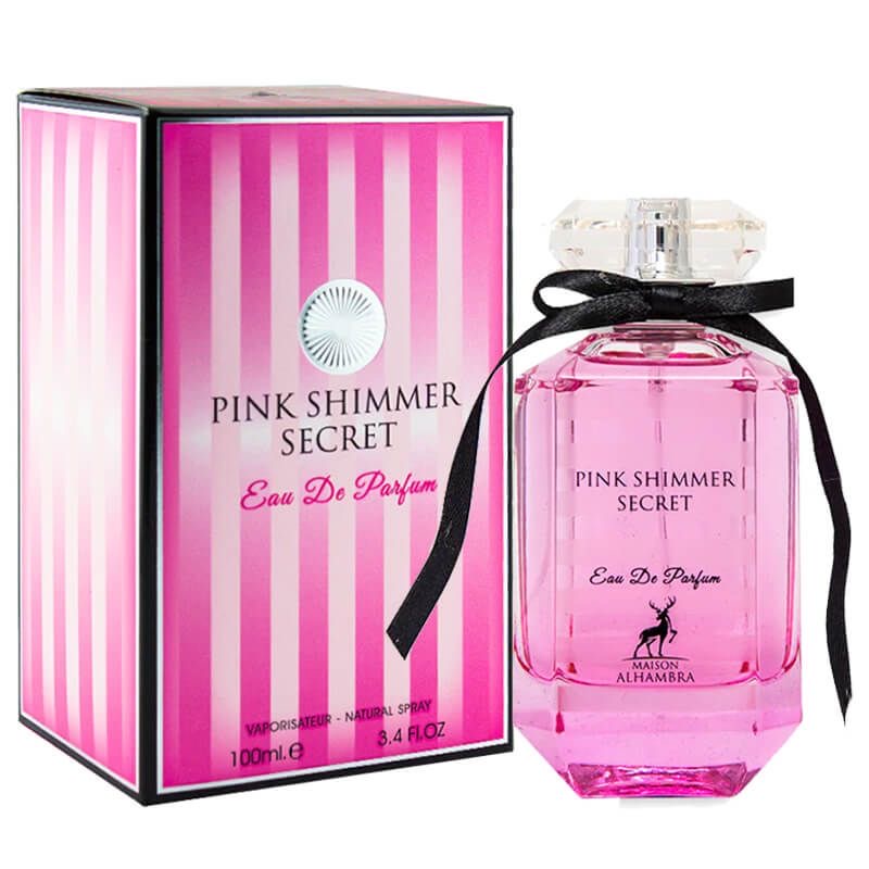 ادو پرفیوم زنانه Maison Alhambra Pink Shimmer Secret حجم 100 میلی‌لیتر