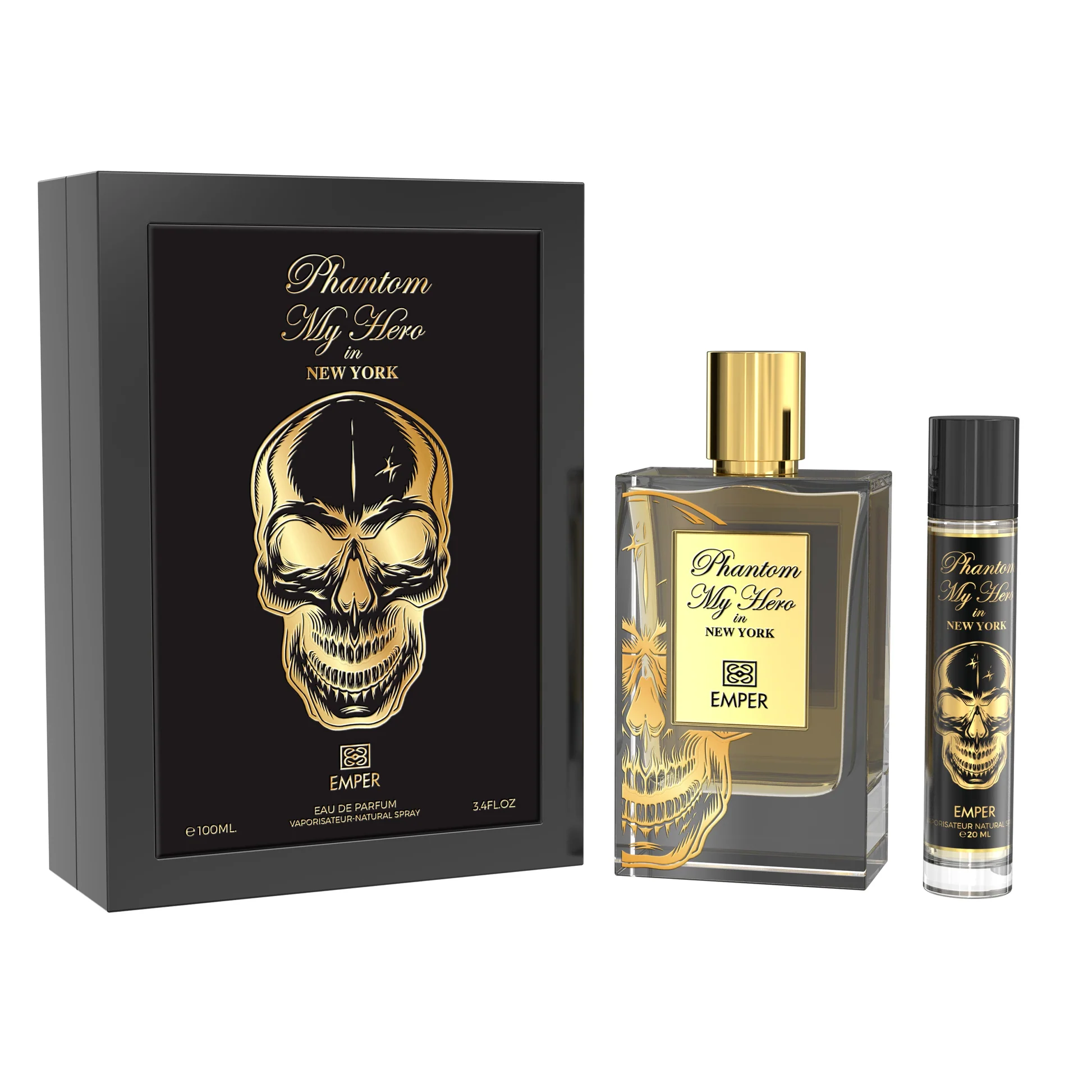 ادکلن امپر فانتوم مای هیرو مردانه 100 میل + عطر جیبی ۲۰ میل