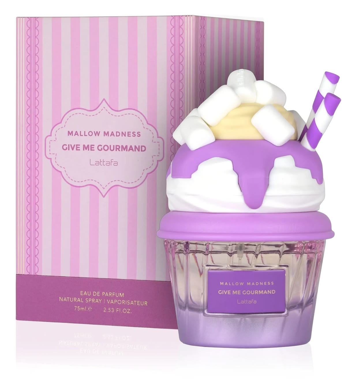 ادکلن لطافه مالو مدنس زنانه شیرین و گورماند ادو پرفیوم 100 میل