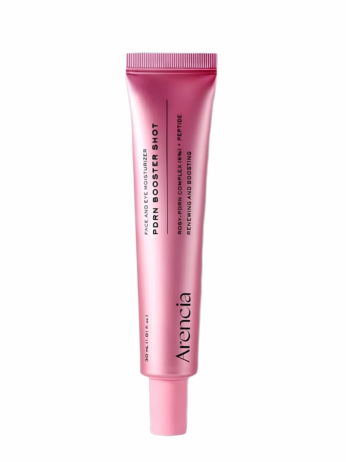 کرم آبرسان و سرم تقویت‌کننده صورت و دور چشم آرنسیا مدل PDRN Booster Shot حاوی PDRN و پپتید 30 میلی‌لیتر