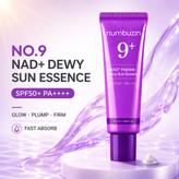 ضد آفتاب اسنس نامبوزین شماره ۹ مدل NAD+ Peptides Dewy Sun Essence SPF50+ PA++++ حجم 50 میل