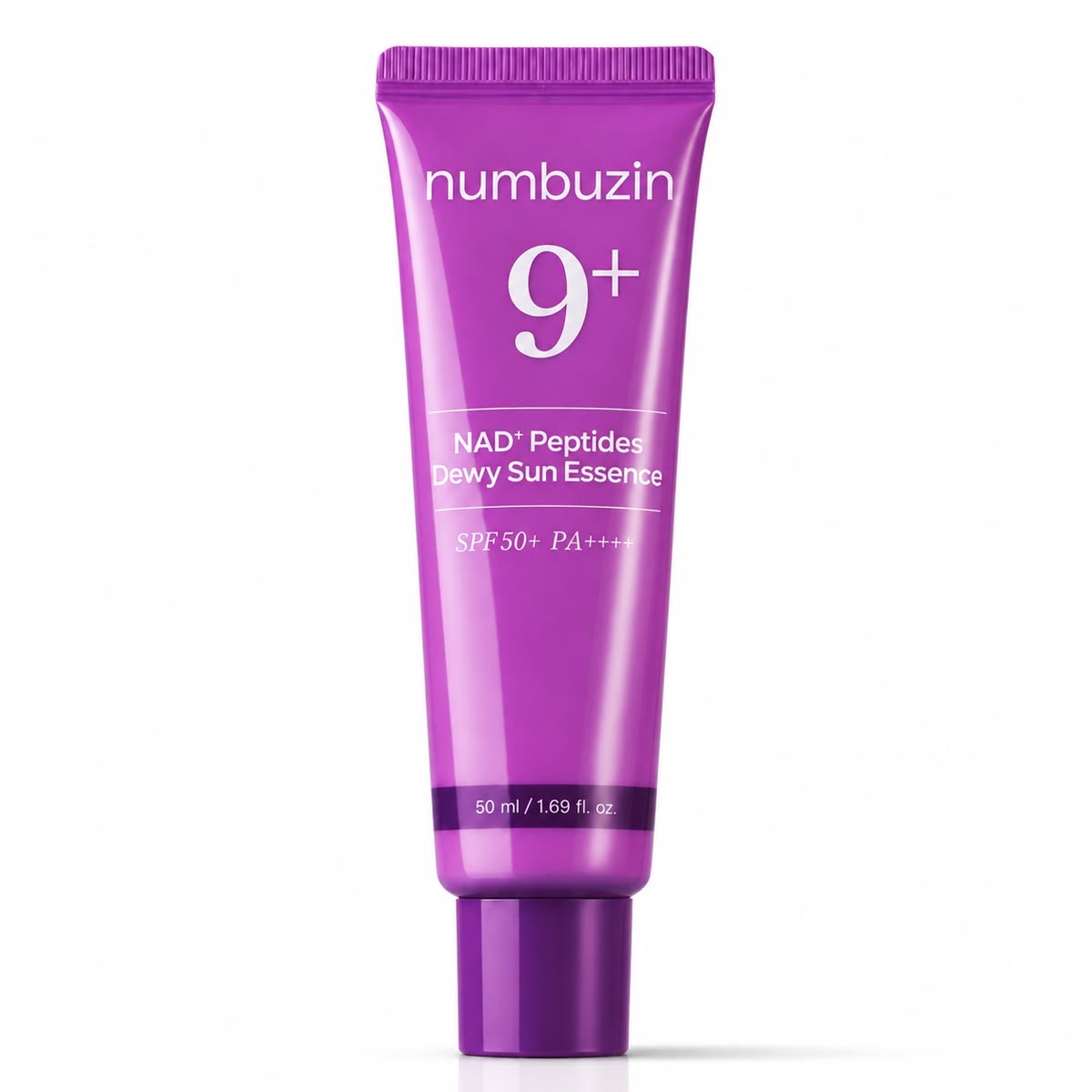 ضد آفتاب اسنس نامبوزین شماره ۹ مدل NAD+ Peptides Dewy Sun Essence SPF50+ PA++++ حجم 50 میل